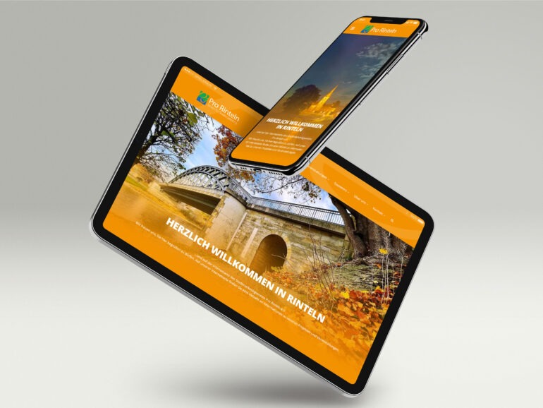 Pro Rinteln Stadtmarketing – Webseite