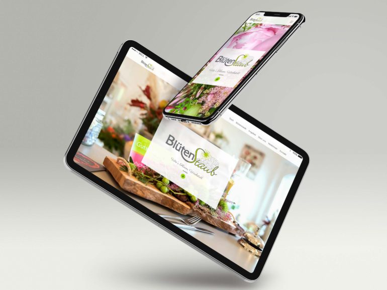 Blütenstaub Werkstatt – Webseite
