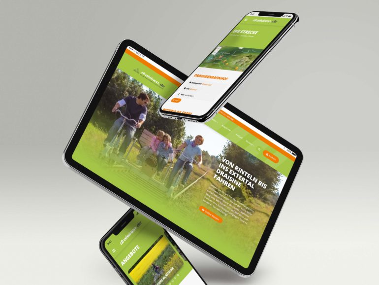 Draisinenspaß Extertalbahn – Webseite