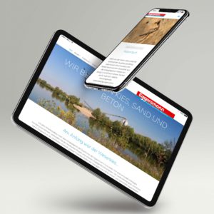 Kieswerke Eggersmann – Webseite