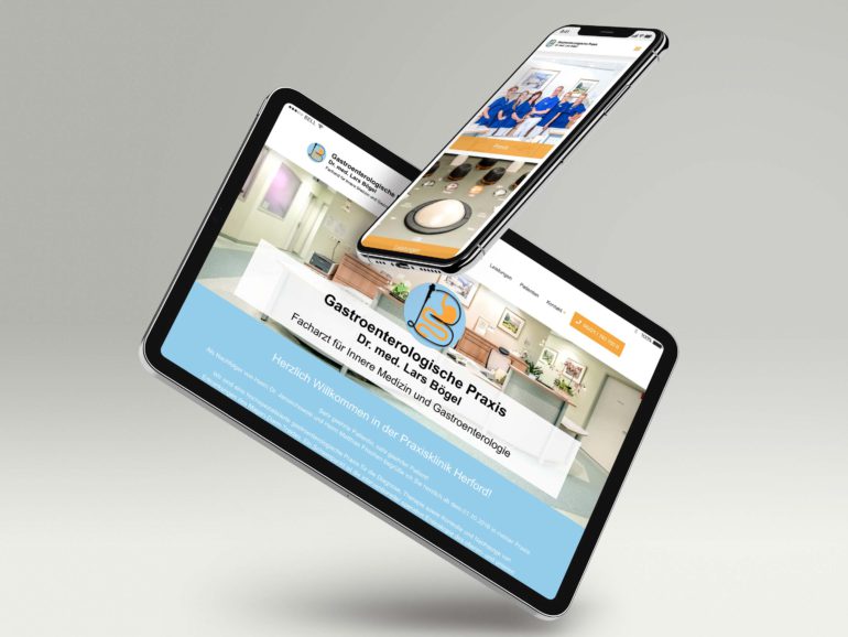 Gastroenterologie Praxisklinik Herford – Webseite