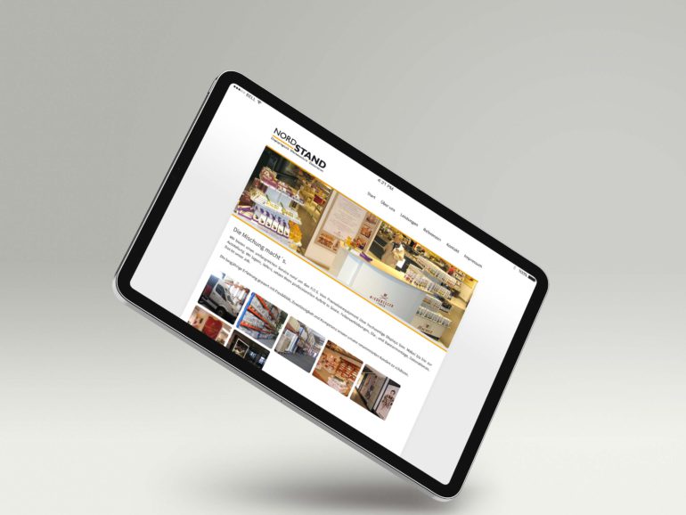 Nordstand Hamburg – Webseite