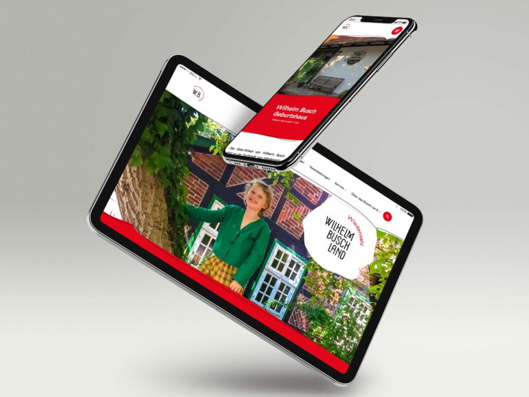 Wilhelm Busch Land – Webseite