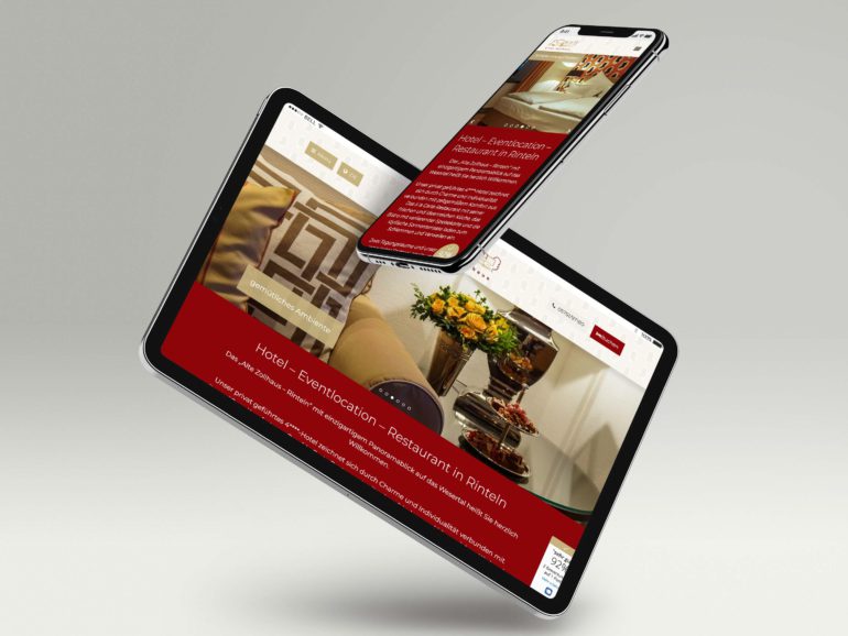 Hotel Altes Zollhaus – Webseite
