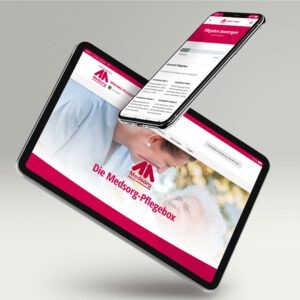 Medsorg Pflegebox – Webseite