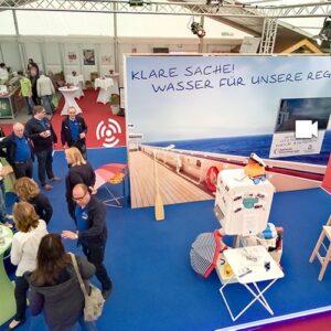 Begehung Messestand der Stadtwerke Schaumburg-Lippe