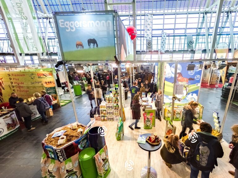Begehung Messestand auf der Pferd & Jagd