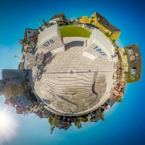 Brunnenplatz Büsum in 360°