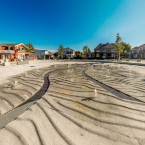 Brunnenplatz Büsum in 360°