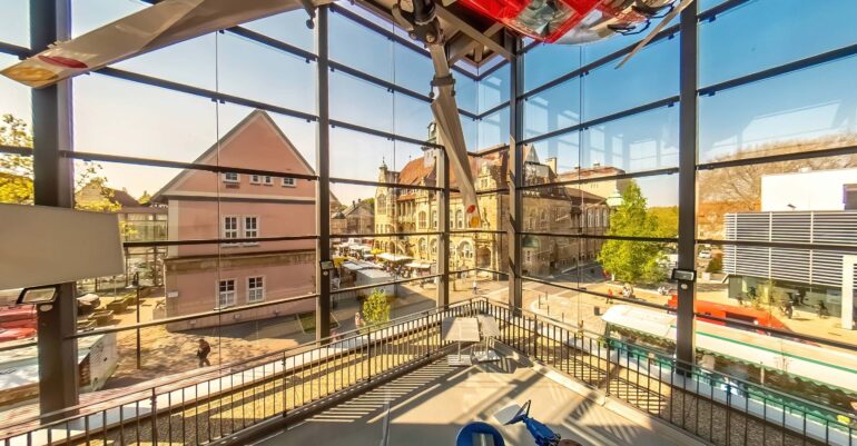360°-Aufnahmen für das Hubschraubermuseum in Bückeburg