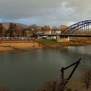 Webcam an der Weserbrücke Rinteln installiert