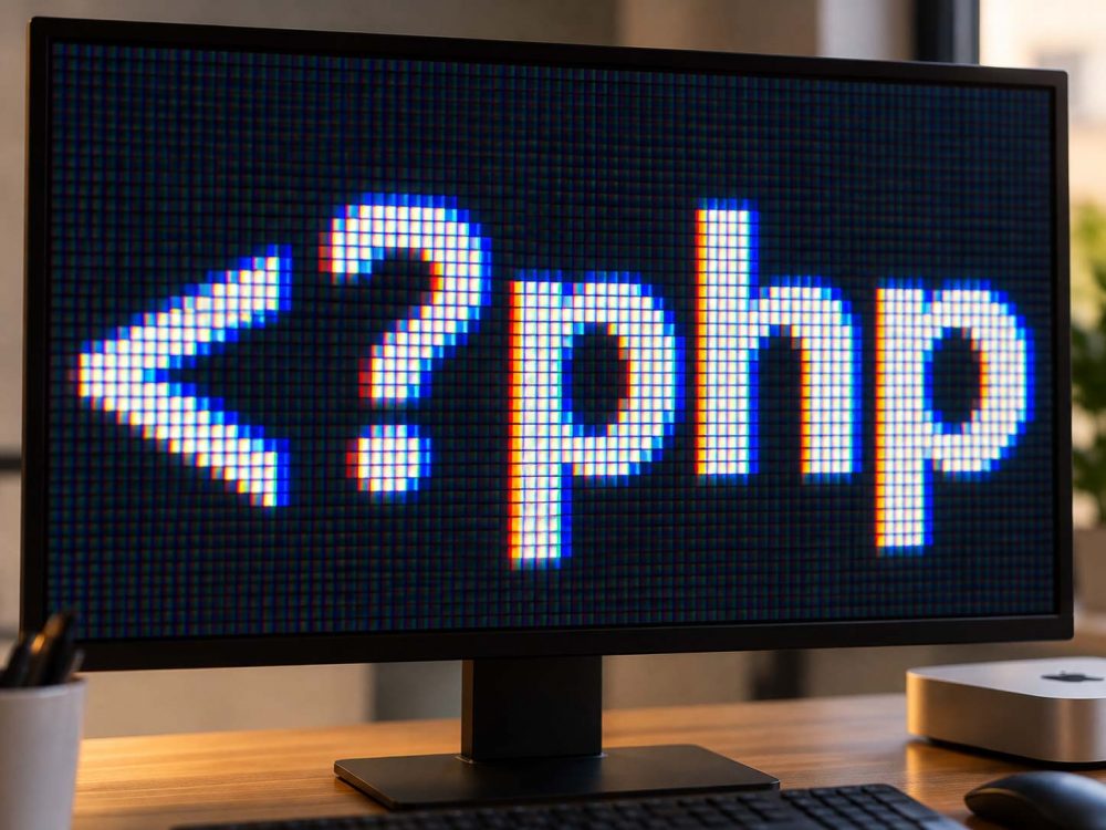 PHP auf Monitor