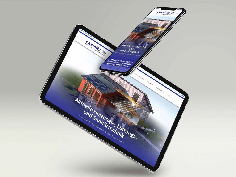 Caselitz Heizungs- und Sanitärtechnik – Webseite