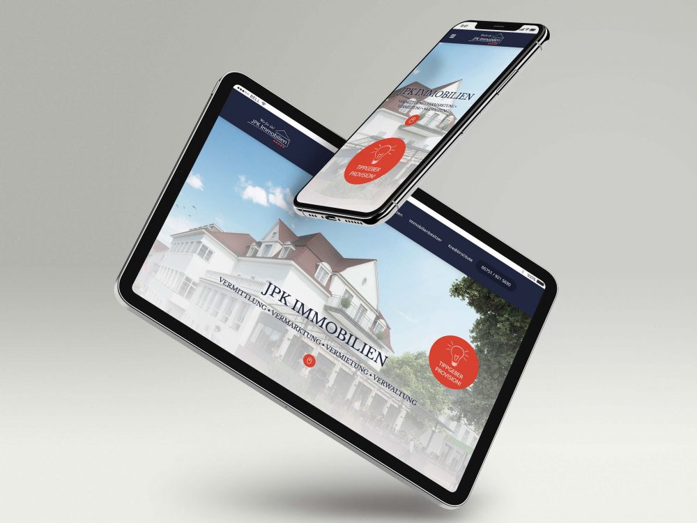 JPK Immobilien – Webseite