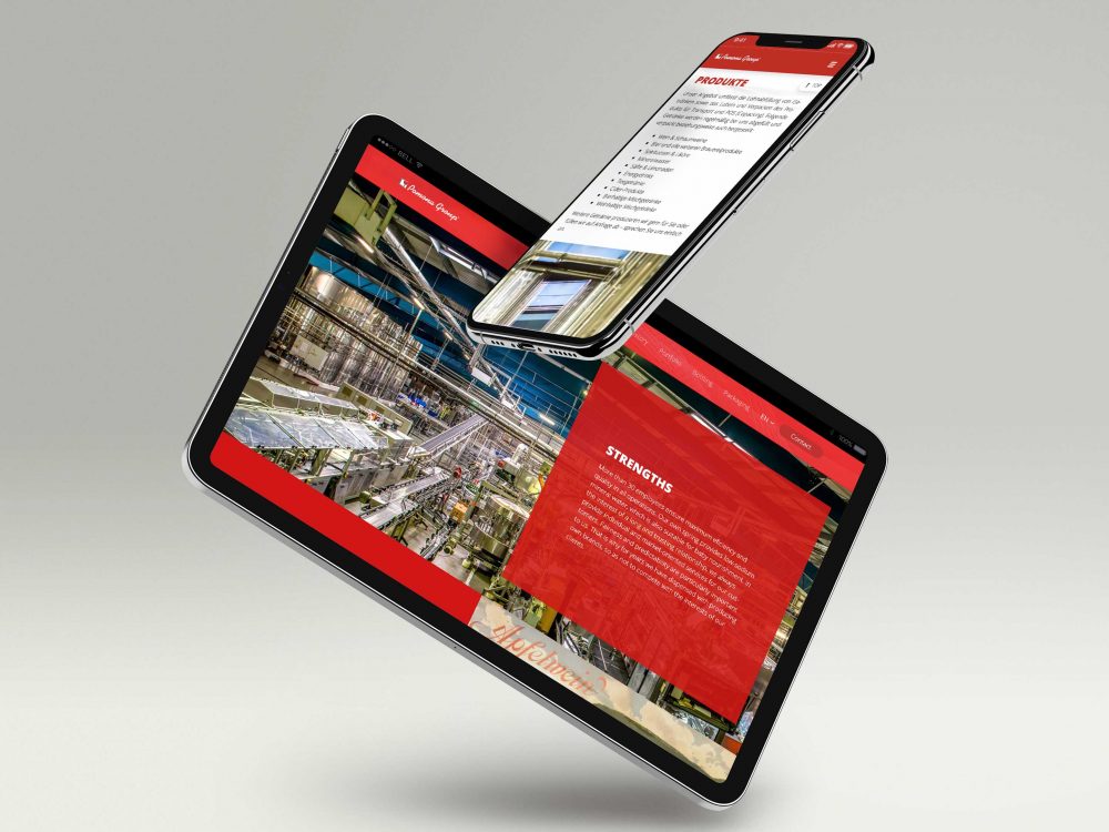 Pomona Group – Webseite