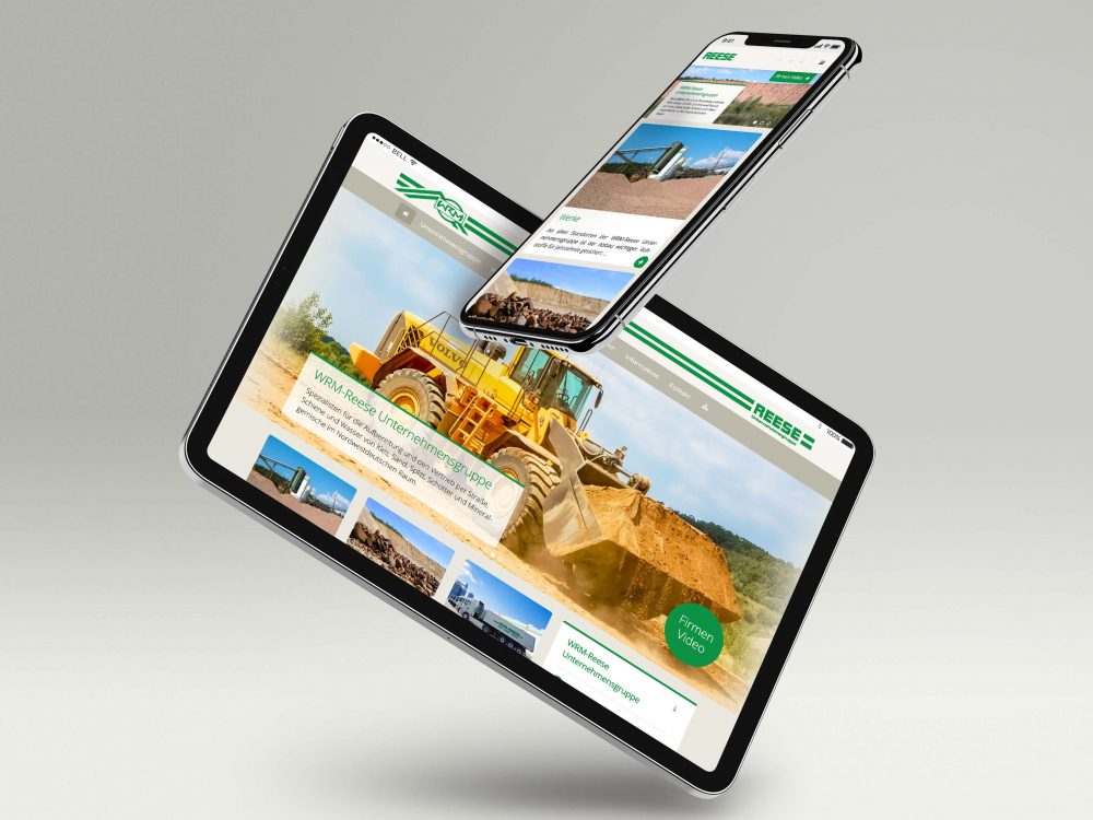 Unternehmensgruppe Reese – Webseite